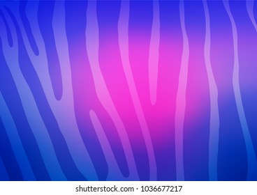 Light Pink, Blue vector doodle blurred template. An elegant bright illustration with lines in Natural style. The elegant pattern can be used as a part of a brand book.