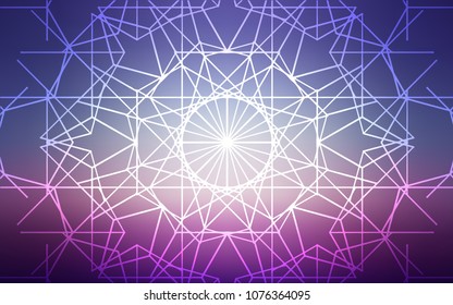 Light Pink, Blue vector doodle blurred background. Sketchy doodles drawn by child on blurred background. A completely new template for your business design.