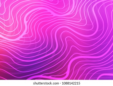 Light Pink, Blue vector doodle blurred texture. Shining colored illustration with doodles in Zen tangle style. The textured pattern can be used for website.