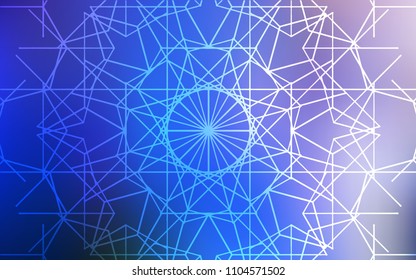 Light Pink, Blue vector doodle blurred pattern. Modern geometrical abstract illustration with doodles drawn by child. Hand painted design for web, wrapping, wallpaper.