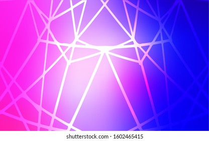 Light Pink, Blue vector doodle blurred template. Colorful illustration in abstract style with doodles created by child. The best blurred design for your business.