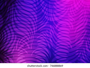 Light Pink, Blue vector doodle blurred pattern. Geometric doodle illustration in Origami style with gradient. The pattern can be used for heads of websites and designs.
