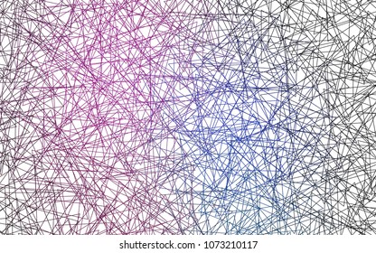 Light Pink, Blue vector geometric simple minimalistic background, which consist of triangles on white background. Triangular pattern with gradient for your business design. 