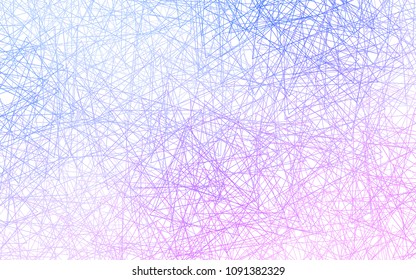 Light Pink, Blue vector geometric simple minimalistic background, which consist of triangles on white background. Triangular pattern with gradient for your business design. 