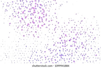 Light Pink, Blue vector geometric simple minimalistic background, which consist of triangles on white background. Triangular pattern with gradient for your business design. 