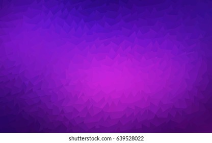 Light Pink, Blue vector geometric simple minimalistic background, which consist of triangles on white background. Triangular pattern with gradient for your business design. 