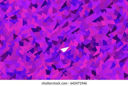 Light Pink, Blue vector geometric simple minimalistic background, which consist of triangles on white background. Triangular pattern with gradient for your business design. 