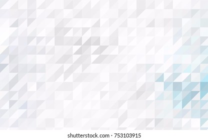 Light Pink, Blue vector geometric simple minimalistic background, which consist of triangles on white background. Triangular pattern with gradient for your business design. 