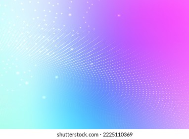Light Pink, Blue vector Glitter abstract illustration with blurred drops of rain. Glitter abstract illustration with blurred drops of rain. Simple design for your web site.