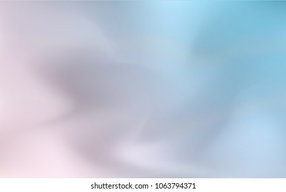 Light Pink, Blue vector glossy abstract layout. Colorful abstract illustration with gradient. The blurred design can be used for your web site.