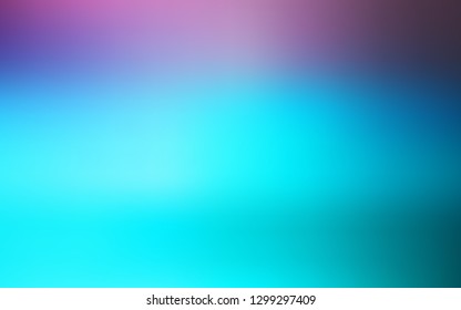 Light Pink, Blue vector glossy abstract backdrop. Colorful abstract illustration with gradient. New way of your design.