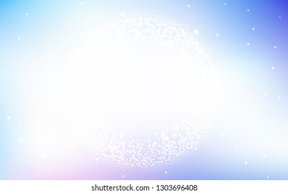 Light Pink, Blue vector glossy abstract layout. Colorful abstract illustration with gradient. Background for a cell phone.