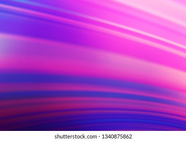 Light Pink, Blue vector glossy abstract background. Colorful illustration in blurry style with gradient. Brand new design for your business.