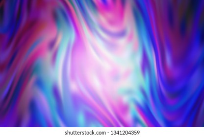 Light Pink, Blue vector glossy abstract background. A completely new colored illustration in blur style. Completely new design for your business.