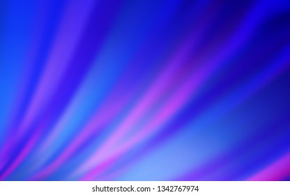 Light Pink, Blue vector glossy abstract background. Abstract colorful illustration with gradient. Completely new design for your business.