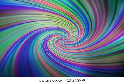 Light Pink, Blue vector glossy abstract backdrop. Creative illustration in halftone style with gradient. Smart design for your work.