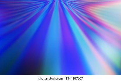 Light Pink, Blue vector glossy abstract layout. Colorful abstract illustration with gradient. Elegant background for a brand book.
