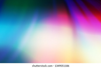 Light Pink, Blue vector glossy abstract backdrop. Modern abstract illustration with gradient. New way of your design.