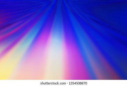 Light Pink, Blue vector glossy abstract layout. A completely new colored illustration in blur style. Blurred design for your web site.