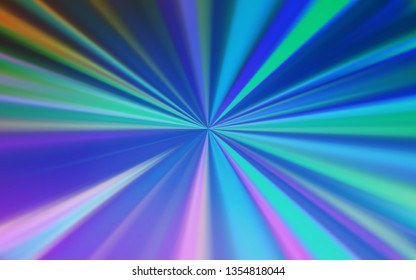 Light Pink, Blue vector glossy abstract background. Glitter abstract illustration with gradient design. Elegant background for a brand book.