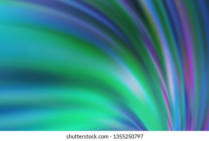 Light Pink, Blue vector glossy abstract backdrop. Colorful illustration in abstract style with gradient. Background for designs.