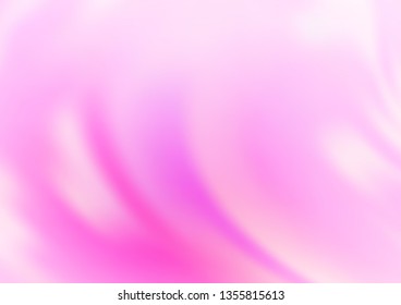 Light Pink, Blue vector glossy bokeh pattern. A completely new color illustration in a bokeh style. A completely new template for your design.