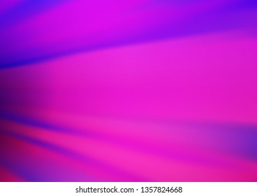 Light Pink, Blue vector glossy bokeh pattern. Creative illustration in halftone style with gradient. The best blurred design for your business.