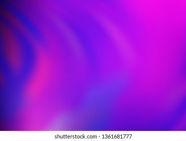 Light Pink, Blue vector glossy abstract background. Colorful illustration in abstract style with gradient. The blurred design can be used for your web site.