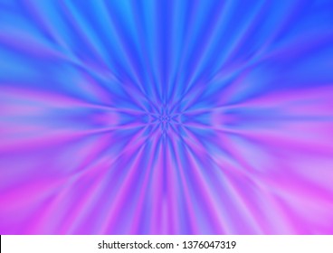 Light Pink, Blue vector glossy bokeh pattern. A completely new color illustration in a bokeh style. A completely new design for your business.