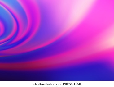 Light Pink, Blue vector glossy bokeh pattern. Modern geometrical abstract illustration with gradient. The background for your creative designs.