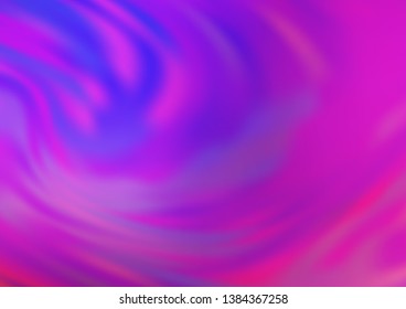 Light Pink, Blue vector glossy abstract template. An elegant bright illustration with gradient. A completely new template for your design.