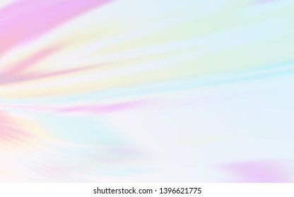 Light Pink, Blue vector glossy abstract backdrop. Abstract colorful illustration with gradient. The best blurred design for your business.