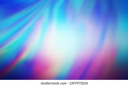 Light Pink, Blue vector glossy abstract background. Colorful abstract illustration with gradient. Background for a cell phone.