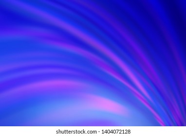 Light Pink, Blue vector glossy abstract layout. Abstract colorful illustration with gradient. Background for designs.