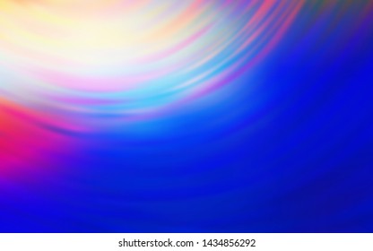 Light Pink, Blue vector glossy abstract backdrop. Creative illustration in halftone style with gradient. New design for your business.