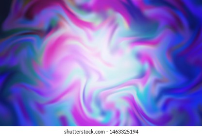 Light Pink, Blue vector glossy abstract layout. A completely new colored illustration in blur style. Completely new design for your business.