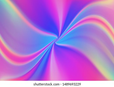 Light Pink, Blue vector glossy abstract background. Creative illustration in halftone style with gradient. A completely new design for your business.