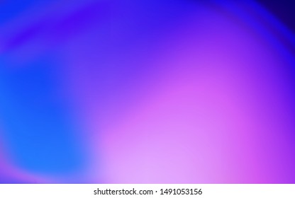Light Pink, Blue vector glossy abstract backdrop. Colorful illustration in abstract style with gradient. Background for a cell phone.