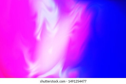 Light Pink, Blue vector glossy abstract layout. Abstract colorful illustration with gradient. Smart design for your work.