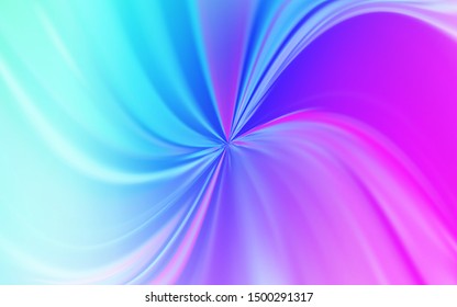 Light Pink, Blue vector glossy abstract layout. A completely new colored illustration in blur style. Completely new design for your business.