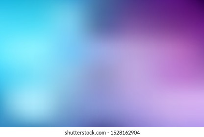 Light Pink, Blue vector glossy abstract background. A completely new colored illustration in blur style. Background for a cell phone.