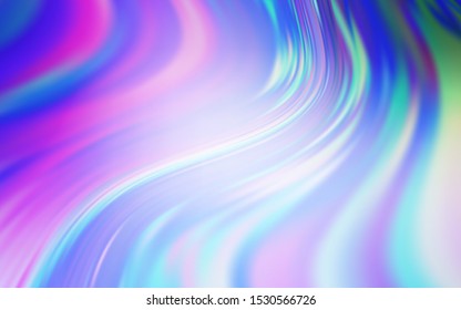 Light Pink, Blue vector glossy abstract background. Glitter abstract illustration with gradient design. The best blurred design for your business.