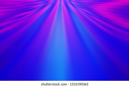 Light Pink, Blue vector glossy abstract background. Abstract colorful illustration with gradient. Blurred design for your web site.