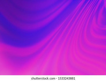 Light Pink, Blue vector glossy bokeh pattern. Modern geometrical abstract illustration with gradient. The blurred design can be used for your web site.