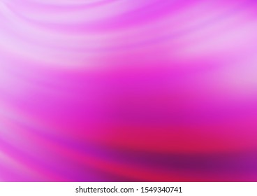 Light Pink, Blue vector glossy bokeh pattern. Colorful abstract illustration with gradient. Brand new design for your business.