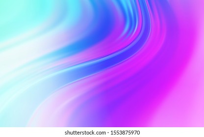 Light Pink, Blue vector glossy abstract backdrop. Creative illustration in halftone style with gradient. New design for your business.