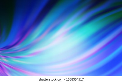 Light Pink, Blue vector glossy abstract backdrop. Modern abstract illustration with gradient. Blurred design for your web site.