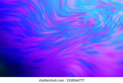 Light Pink, Blue vector glossy abstract backdrop. Colorful abstract illustration with gradient. The best blurred design for your business.