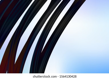 Light Pink, Blue vector glossy abstract layout. A completely new colored illustration in blur style. Blurred design for your web site.