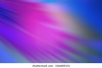Light Pink, Blue vector glossy abstract layout. Colorful illustration in abstract style with gradient. Smart design for your work.